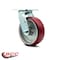 Service Caster 6 Inch Poly on Aluminum Wheel Swivel Caster with Roller Bearing SCC-30CS620-PAR - alternate 5
